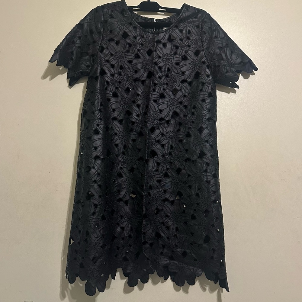 JOA Black mini dress.